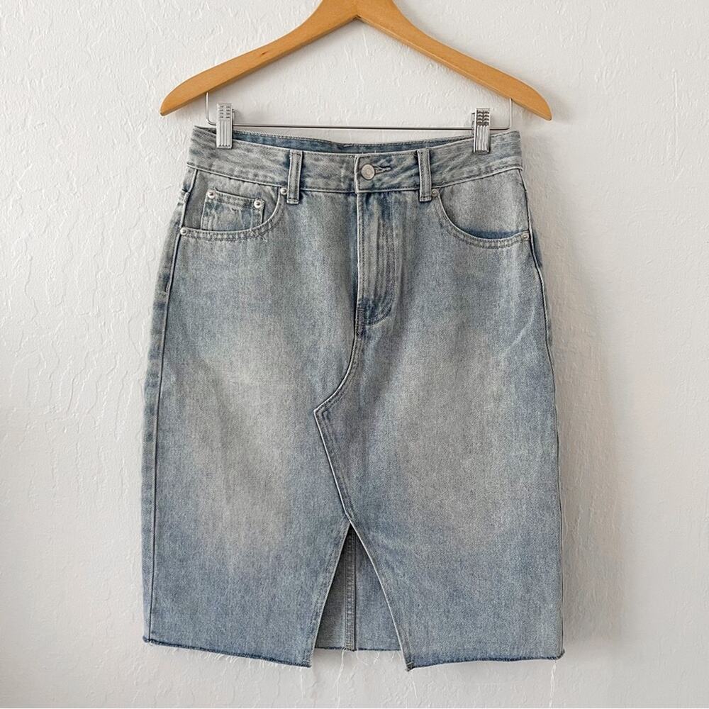 Glassons | Denim Midi Skirt